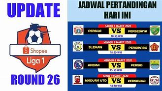 Jadwal Liga 1 Hari Ini Live Indosiar